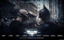 Bane and Batman in The Dark Knight Rises - Full HD Wallpaper