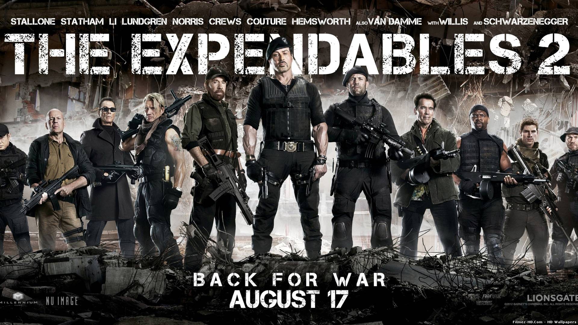 The Expendables 2 Back for War