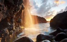 Magical Waterfall - Full HD Wallpaper