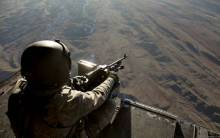 Soldiers, helicopter, shooting, rescue Afghanistan - Full HD Wallpaper