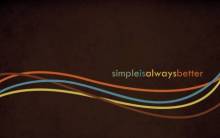 Simple is always better - Full HD Wallpaper