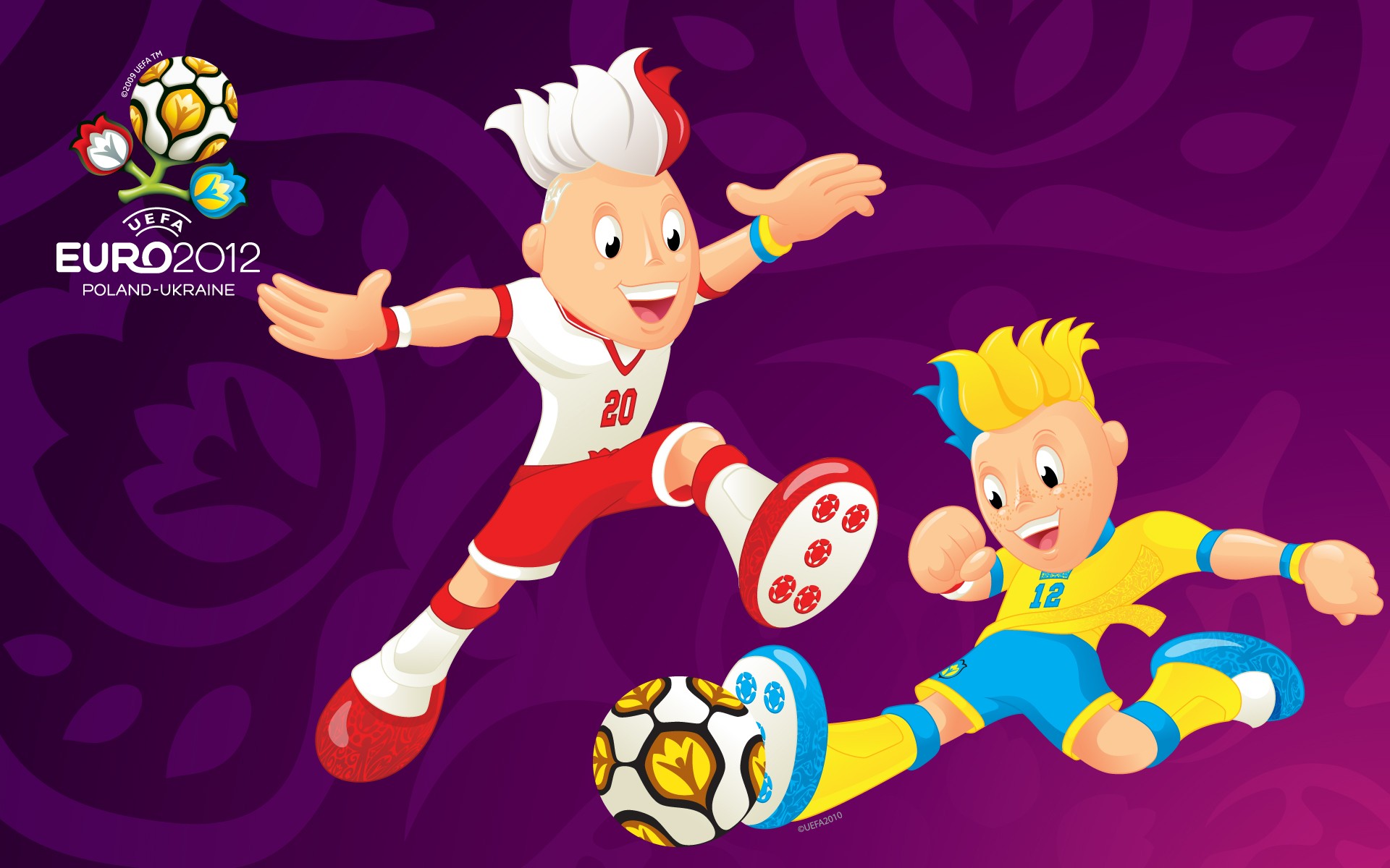 UEFA Euro 2012 Mascots Paying Game