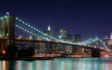 Brooklyn Bridge Panorama - Full HD Wallpaper