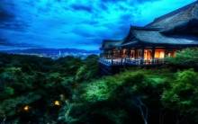 The Treetop Temple Kyoto, Japan - Full HD Wallpaper