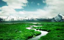 Norway Mountain River - Full HD Wallpaper